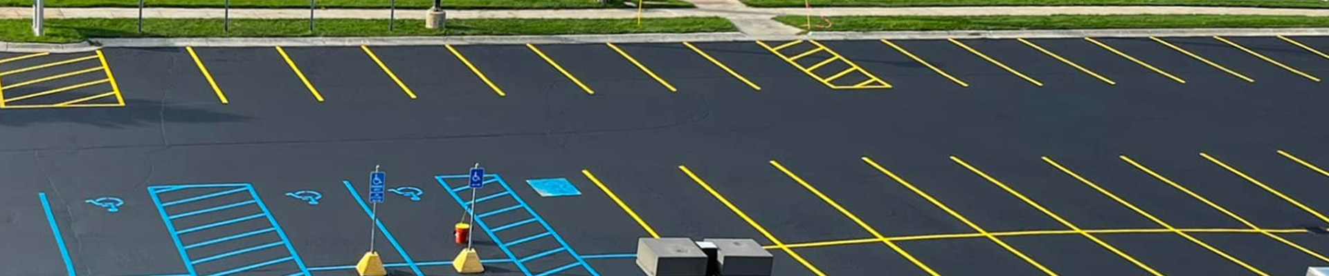 Black Magic Striping and Sealing